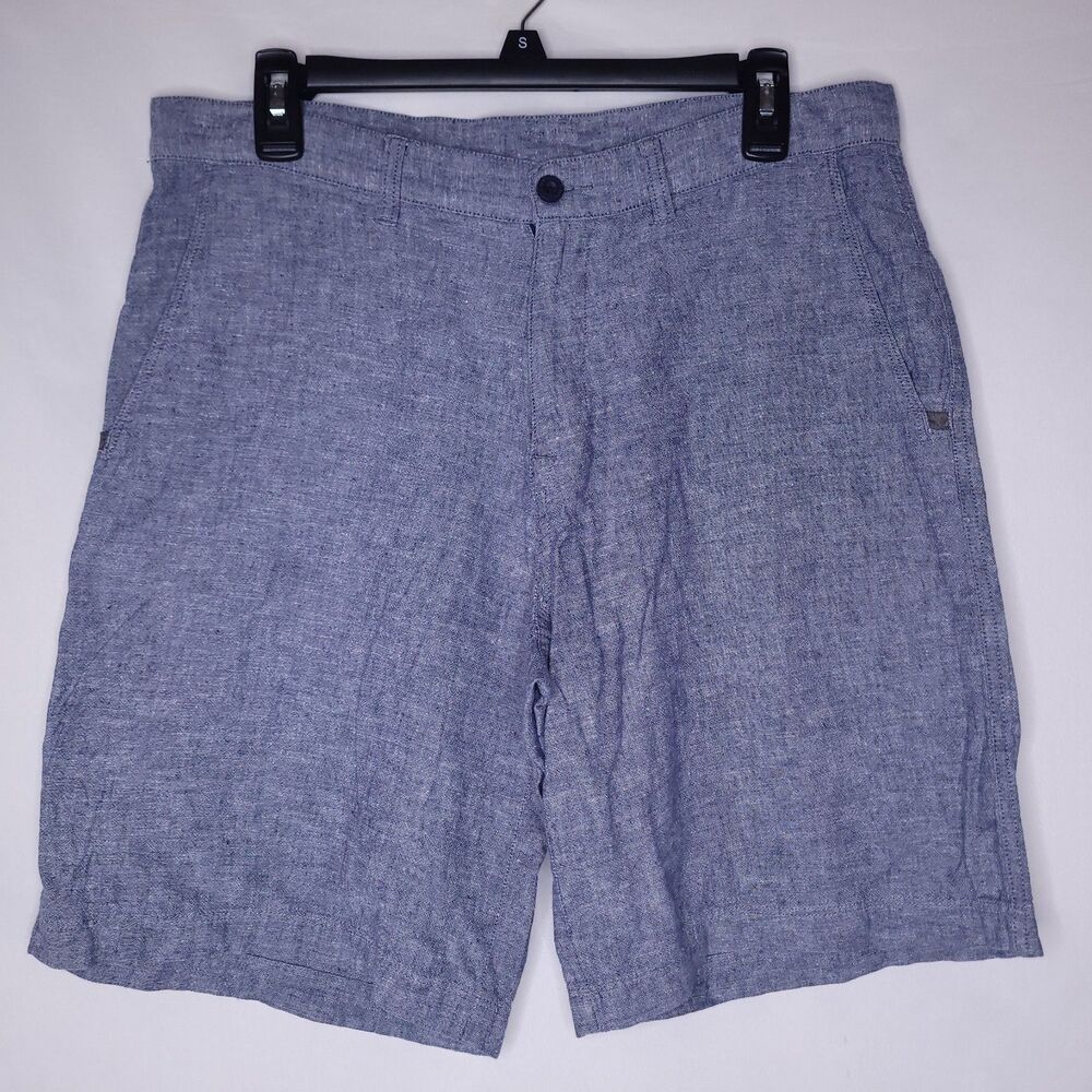 Patagonia Hemp Short Mens 33 Blue Organic Cotton Baggies